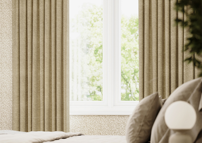 Carron, Woven Cream - Made to Measure Curtains - Image 5